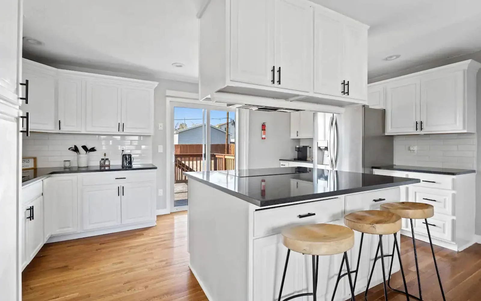 Bright Contemporary Kitchen Kitchen Remodel in Denver, CO by MSSV Construction project photo